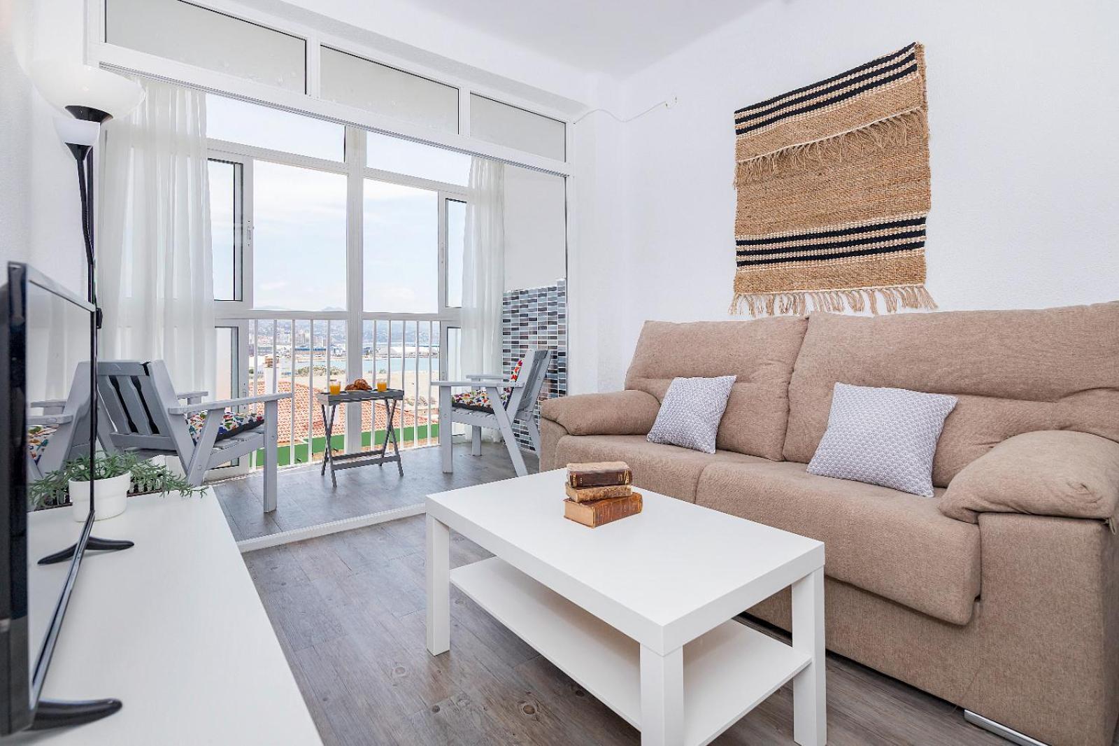 Impresionante Vista Al Mar - Elegante Apartamento Málaga Eksteriør bilde